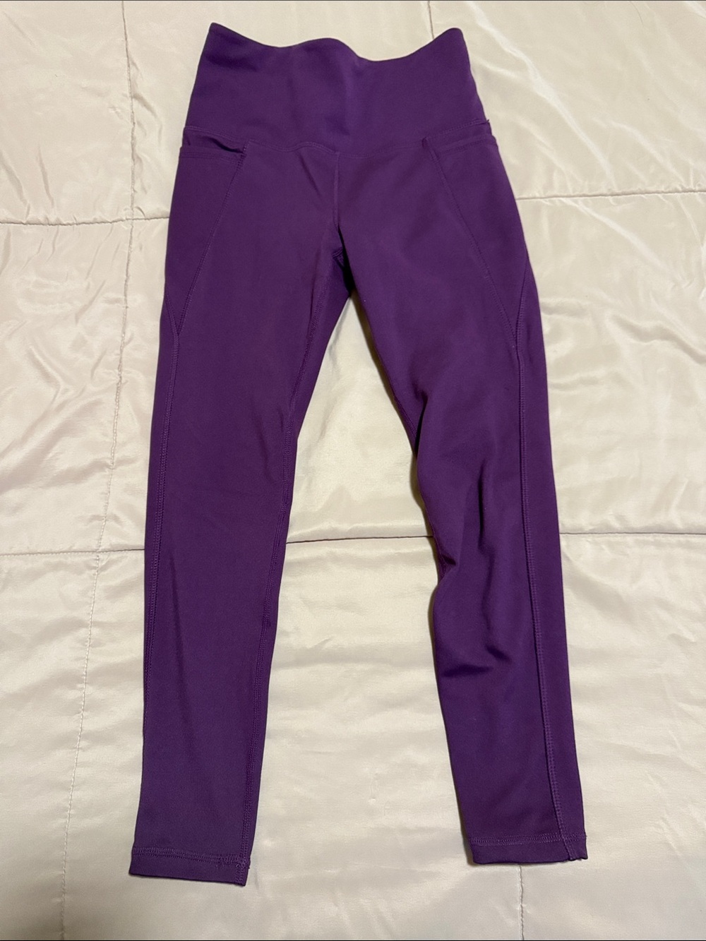 Danskin Small Purple High-Waist Active Leggings